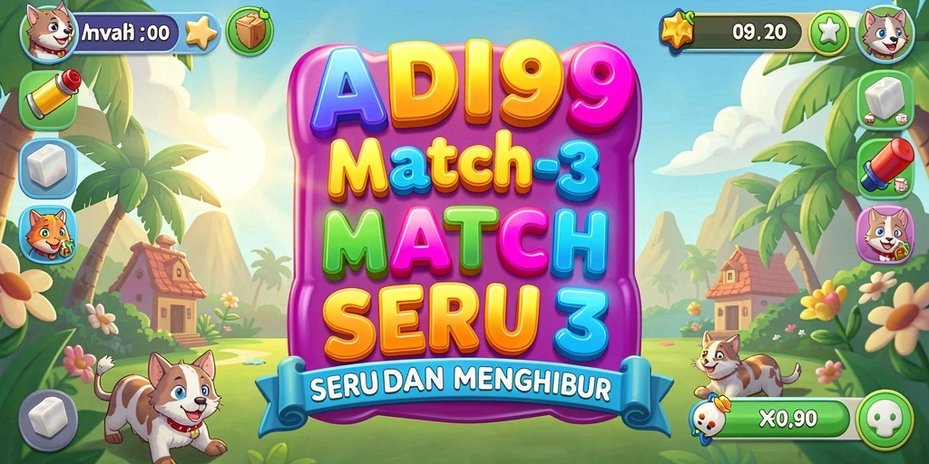 Tampilan gameplay ADI99 yang seru dan menantang.