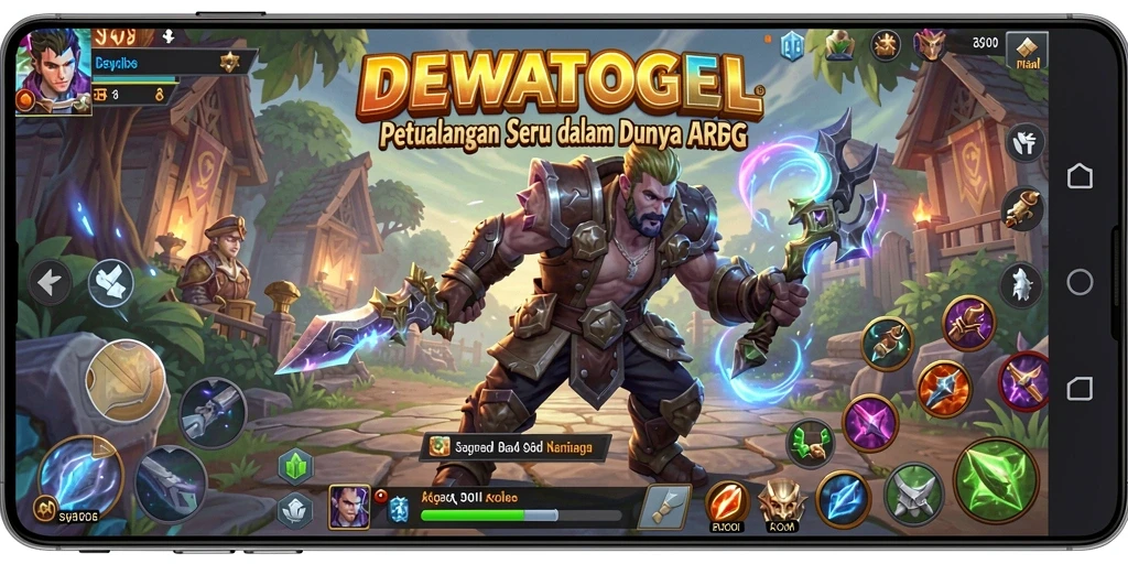 Screenshot gameplay DEWATOGEL menampilkan aksi pertarungan yang mendebarkan.