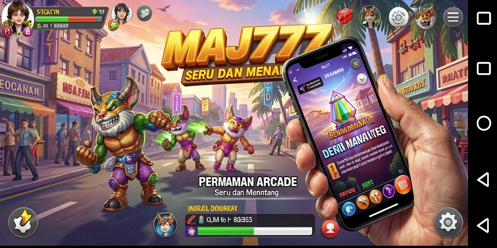 Gameplay seru dan menantang di MAJ777.