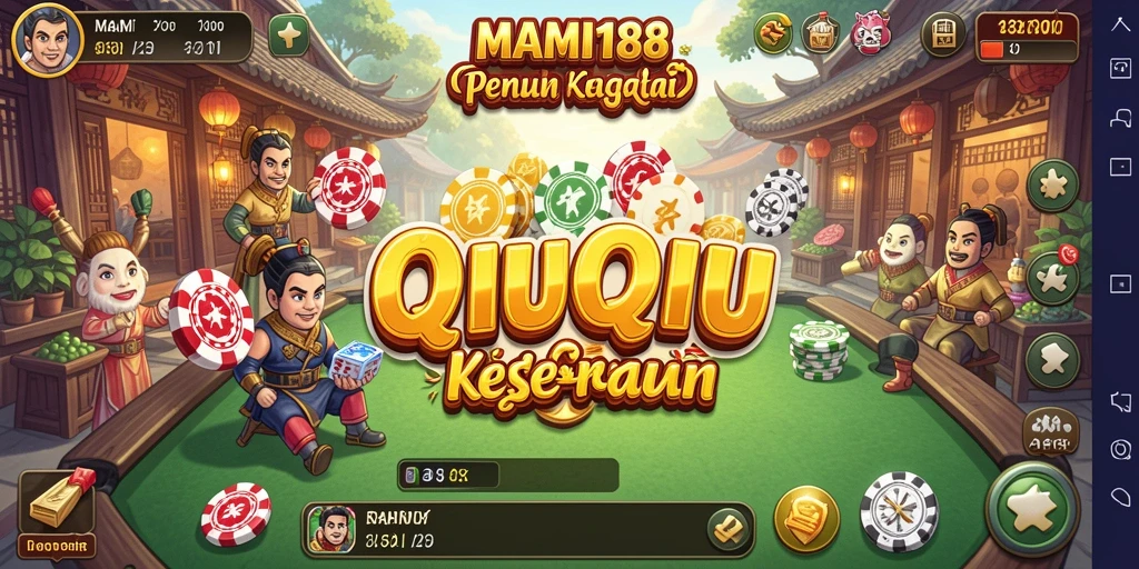 Screenshot gameplay seru dari MAMI188 QiuQiu.
