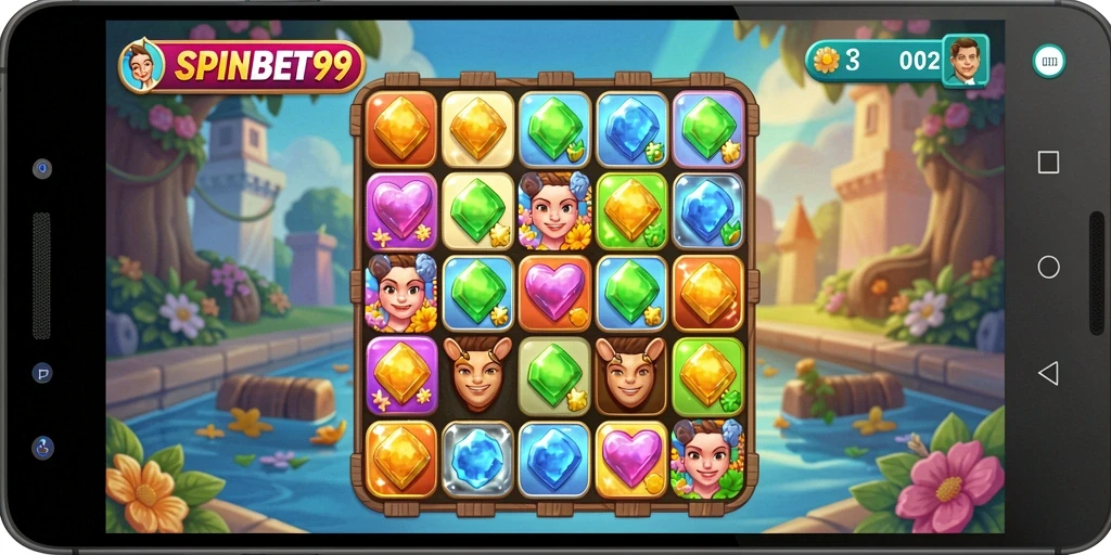 Gameplay seru dan penuh warna dalam SPINBET99.