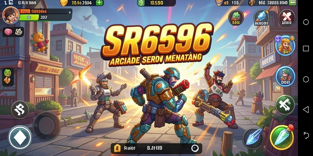 Tampilan gameplay seru dan menantang dari SR6666.